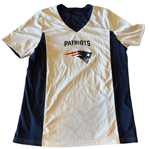 NFL Kids Large Patriots Reversible Flag Football Jersey